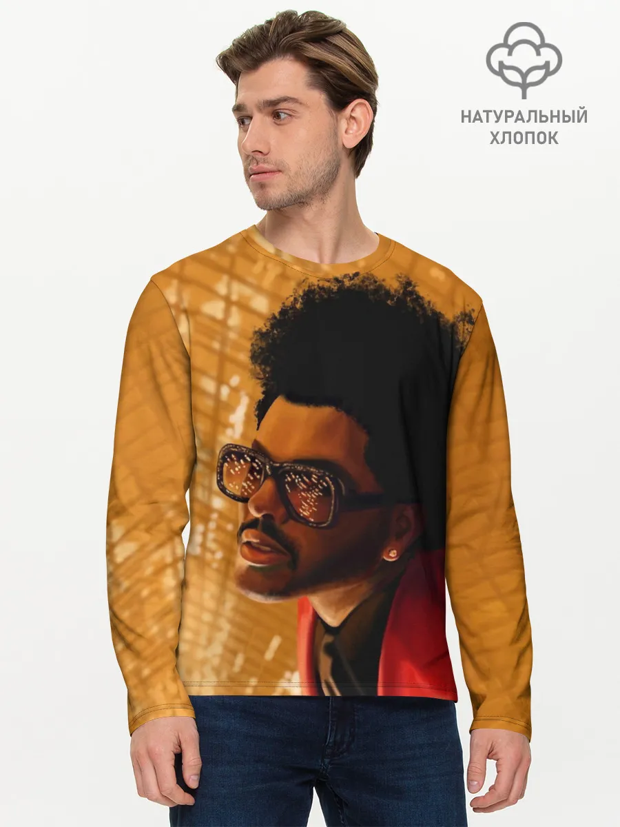 Мужской лонгслив базовый / After Hours - The Weeknd