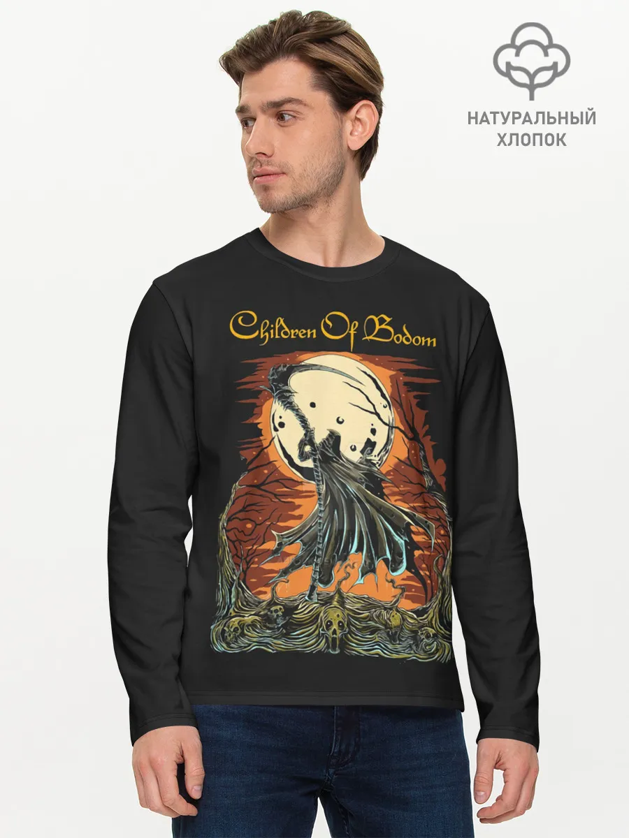 Мужской лонгслив базовый / Children of bodom