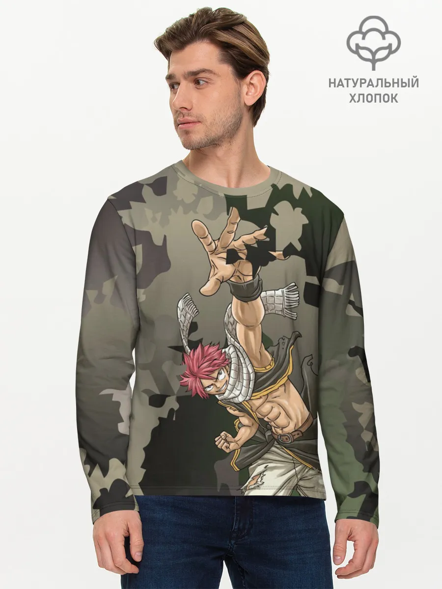 Мужской лонгслив базовый / Хвост феи