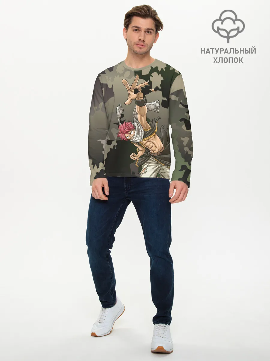 Мужской лонгслив базовый / Хвост феи