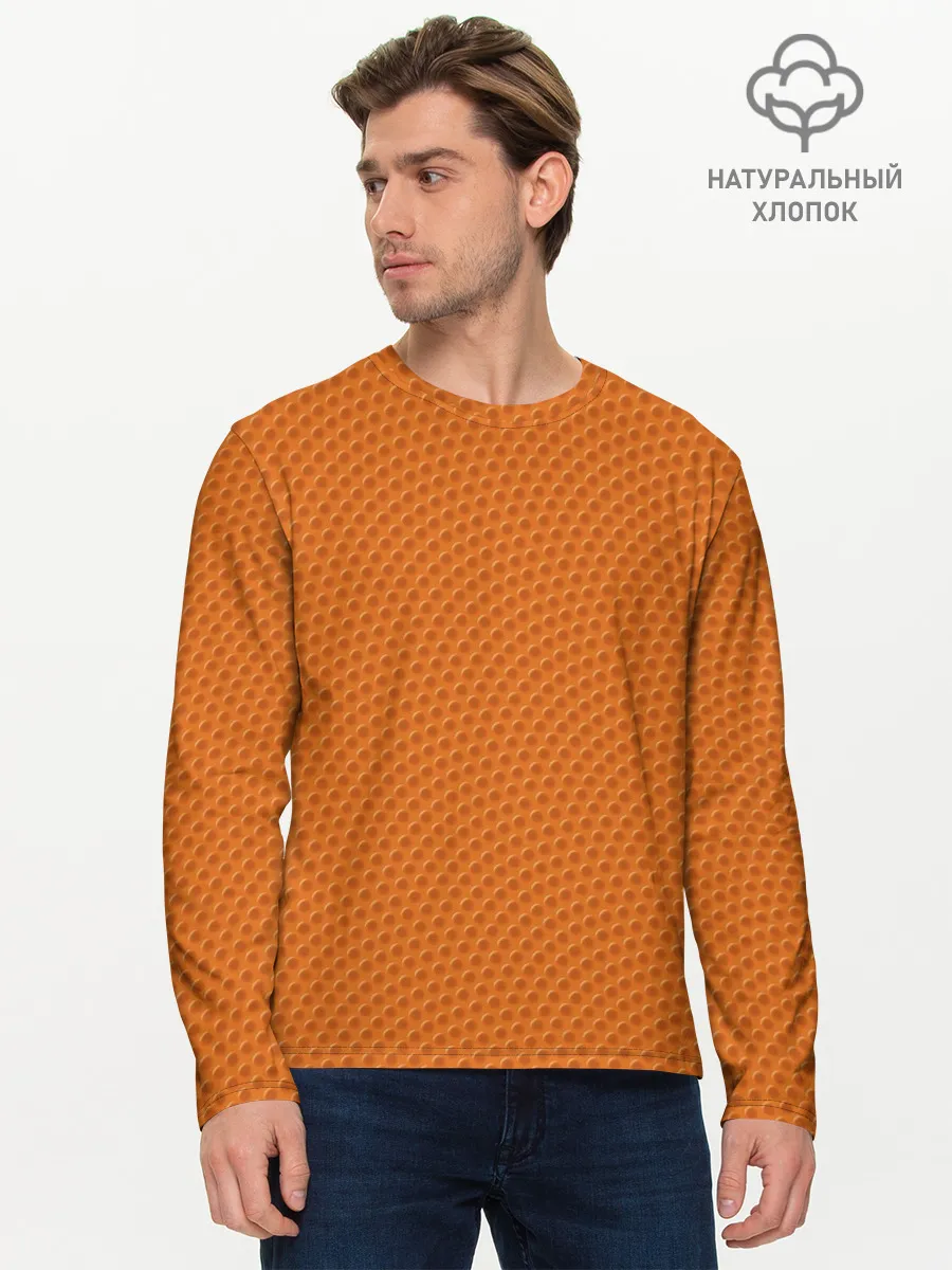 Мужской лонгслив базовый / Баскетбольная кожа