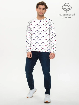 Мужской лонгслив базовый / Taekwondo