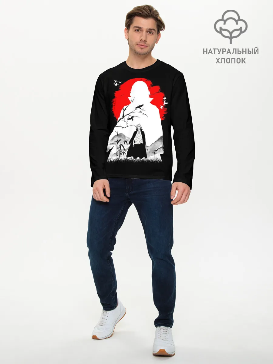 Мужской лонгслив базовый / MIkki токийские мстители микки