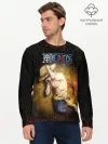 Мужской лонгслив базовый / Мощный торс Луффи One Piece