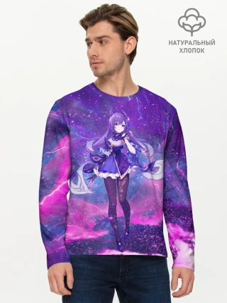 Мужской лонгслив базовый / Genshin Impact Кэ Цин