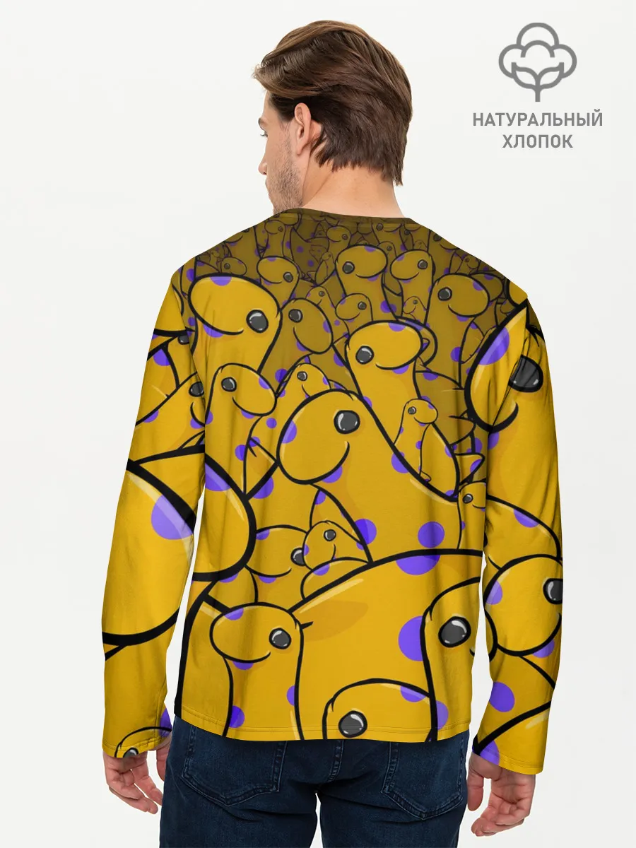 Мужской лонгслив базовый / Несси