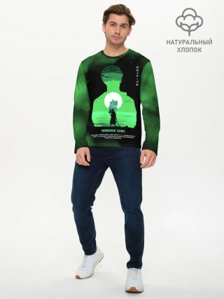 Мужской лонгслив базовый / Ророноа Зоро | One Piece