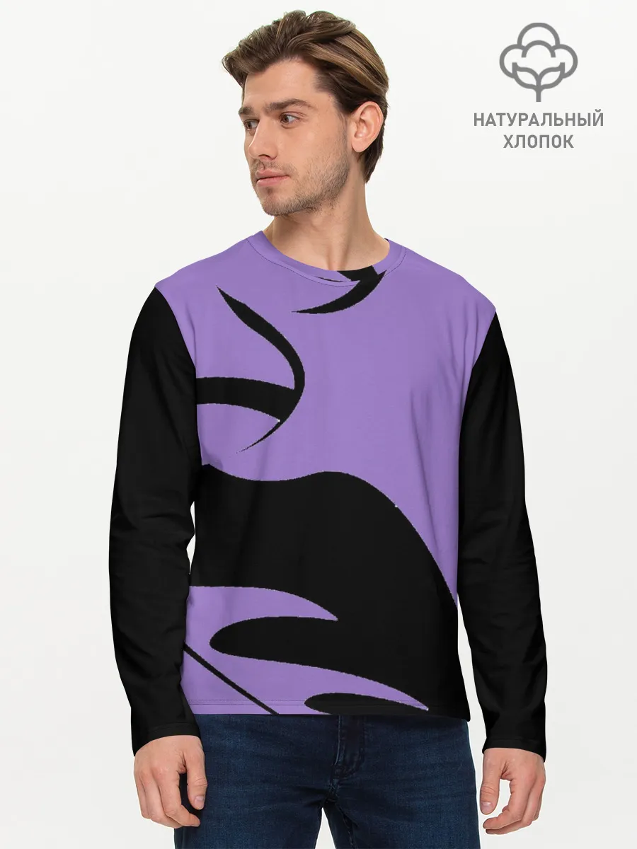 Мужской лонгслив базовый / Дракон