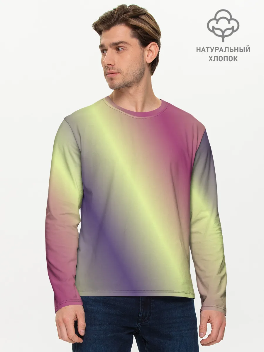 Мужской лонгслив базовый / Настроение