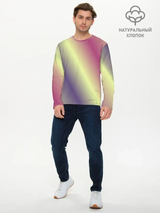 Мужской лонгслив базовый / Настроение