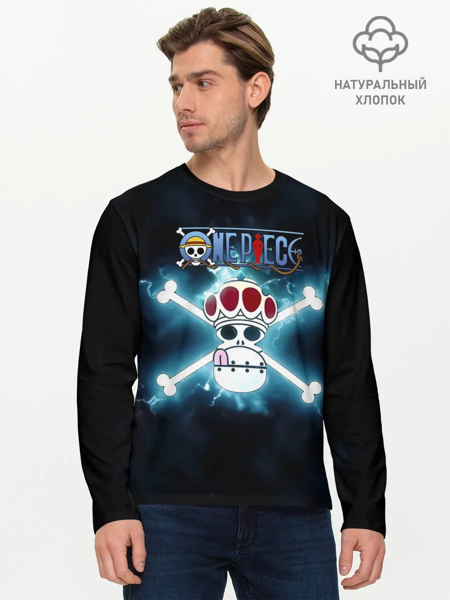 Мужской лонгслив базовый / Пираты Вапола One Piece