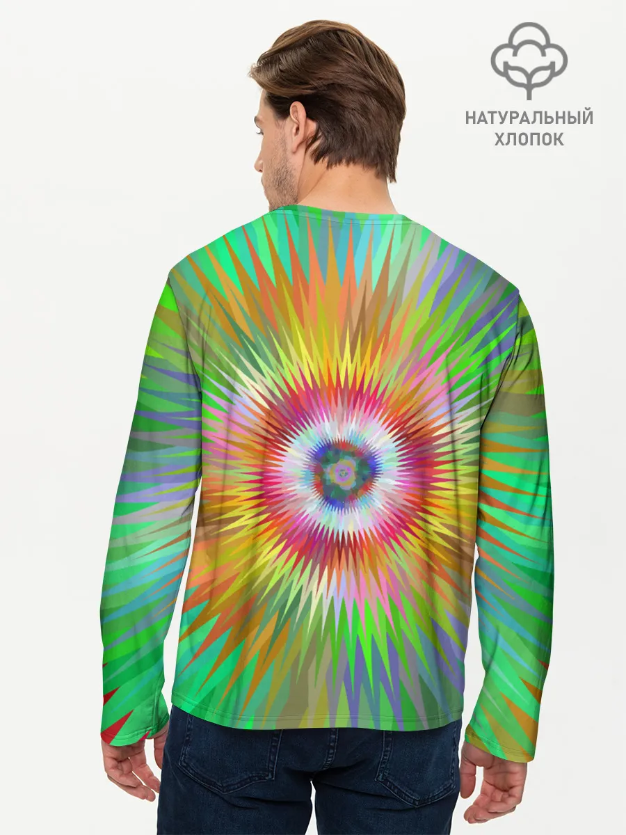 Мужской лонгслив базовый / Тропичный Бум!