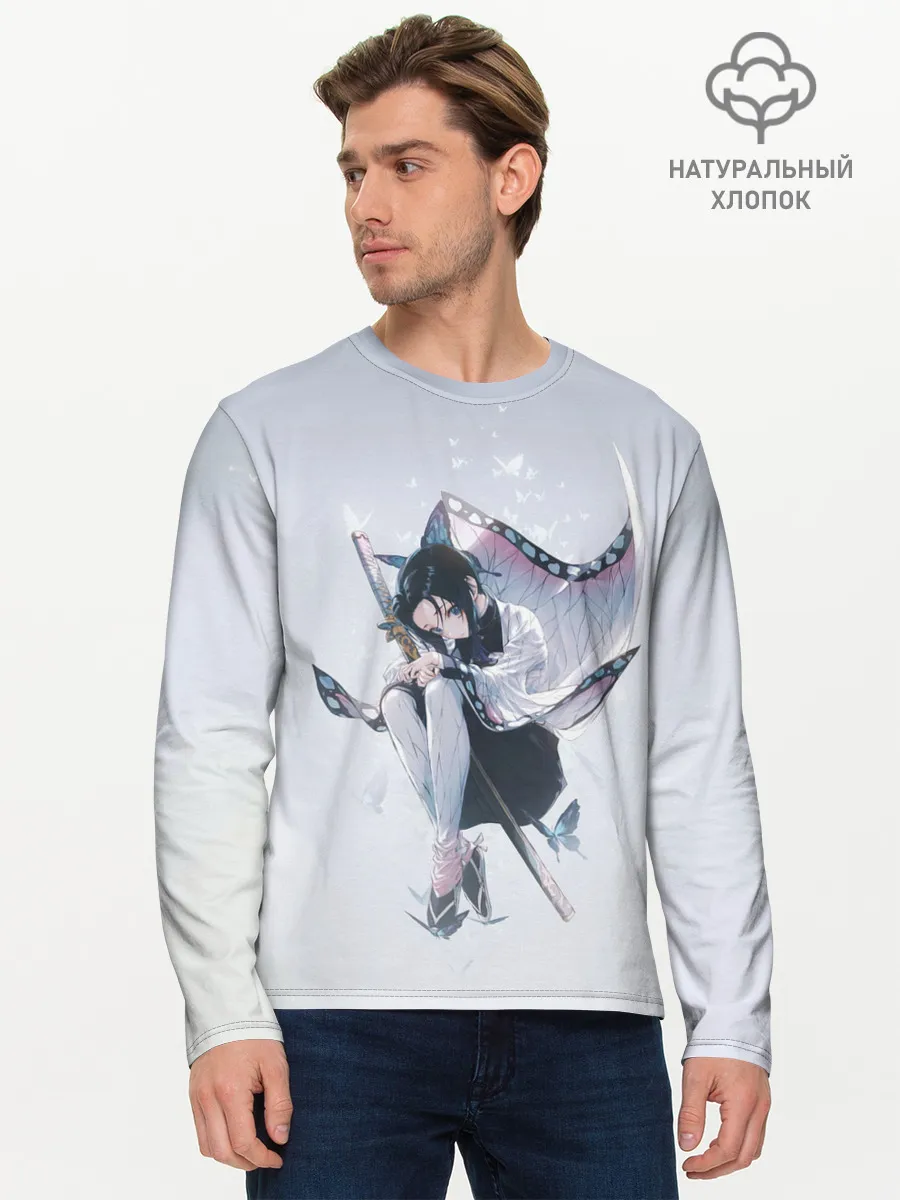 Мужской лонгслив базовый / Канае Котё