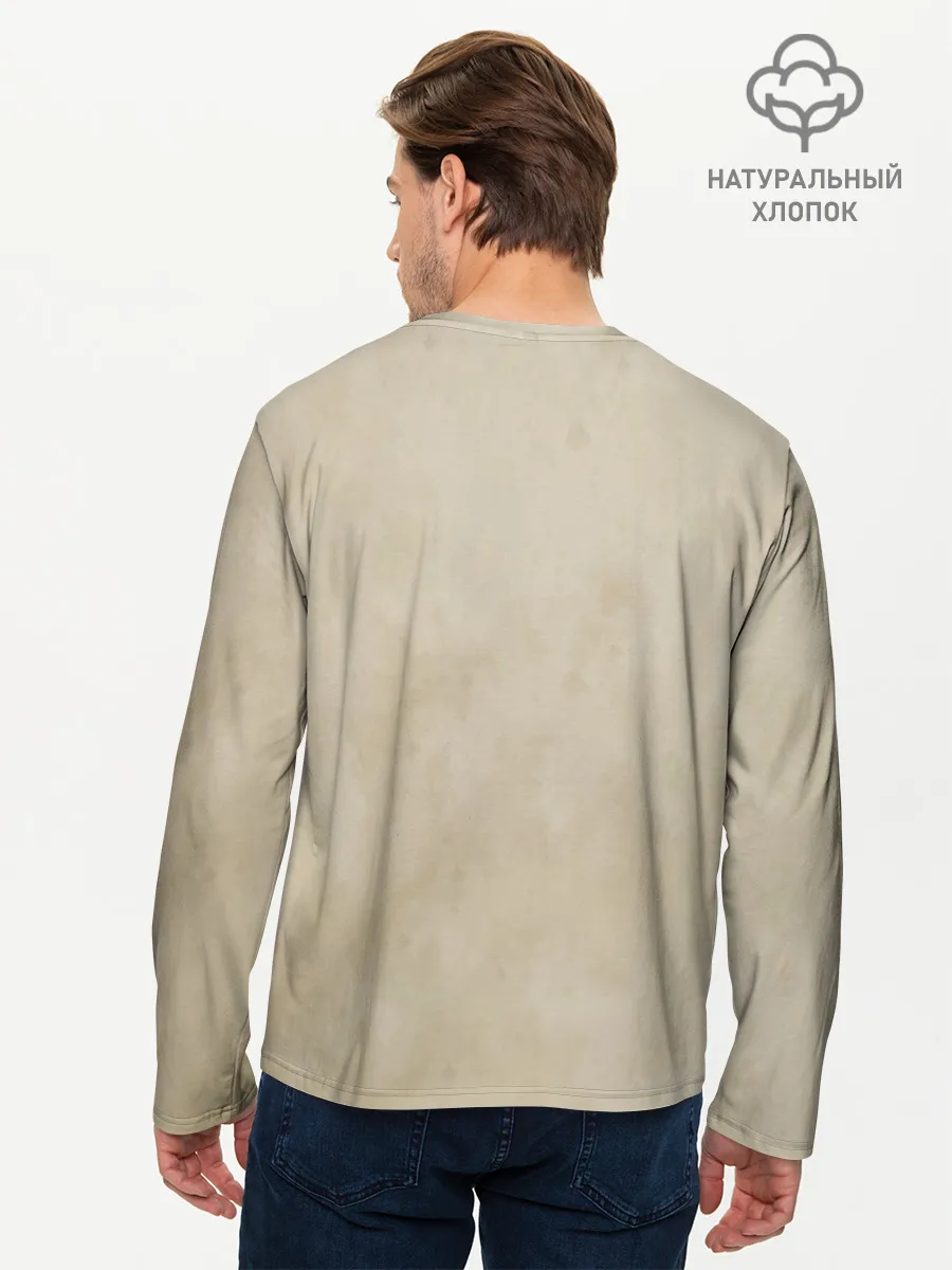 Мужской лонгслив базовый / Брук в розыске | One Piece