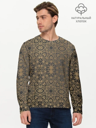 Мужской лонгслив базовый / ПерсидСкие Узоры