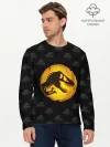 Мужской лонгслив базовый / Jurassic World | Мир Юрского периода
