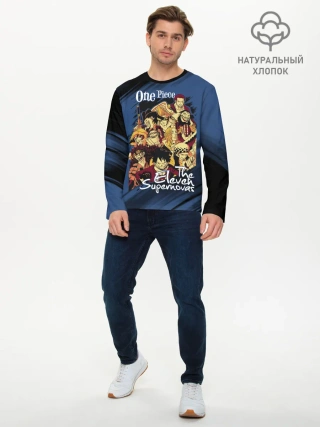 Мужской лонгслив базовый / One Piece | The Eleven Supernovas