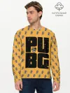 Мужской лонгслив базовый / PUBG PATTERN | ПУБГ ПАТТЕРН