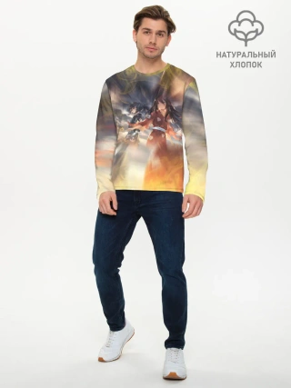 Мужской лонгслив базовый / МИА С ХЯККИМАРУ | ДОРОРО