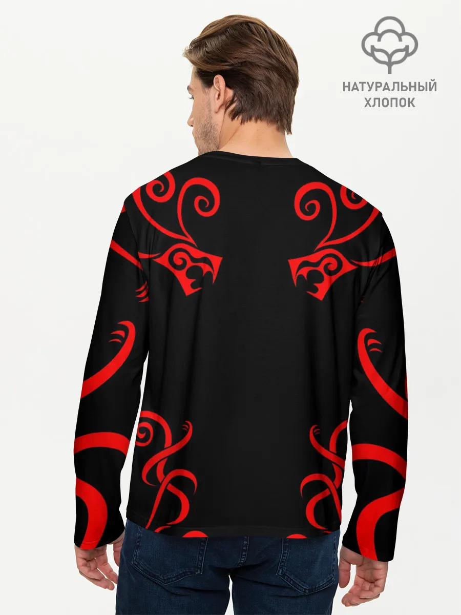 Мужской лонгслив базовый / КЭН РЮГУДЗИ | ДРАКЕН