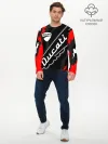 Мужской лонгслив базовый / DUCATI / ДУКАТИ / SPORT