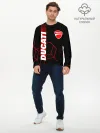 Мужской лонгслив базовый / DUCATI / ДУКАТИ / MOTOSPORT