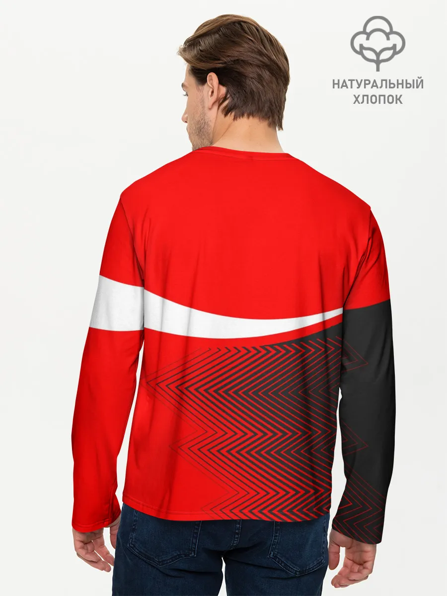 Мужской лонгслив базовый / DUCATI / ДУКАТИ / MOTOSPORT