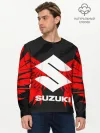 Мужской лонгслив базовый / SUZUKI / СУЗУКИ / МОТОСПОРТ