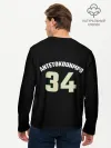 Мужской лонгслив базовый / Milwaukee Bucks форма. Яннис Адетокумбо
