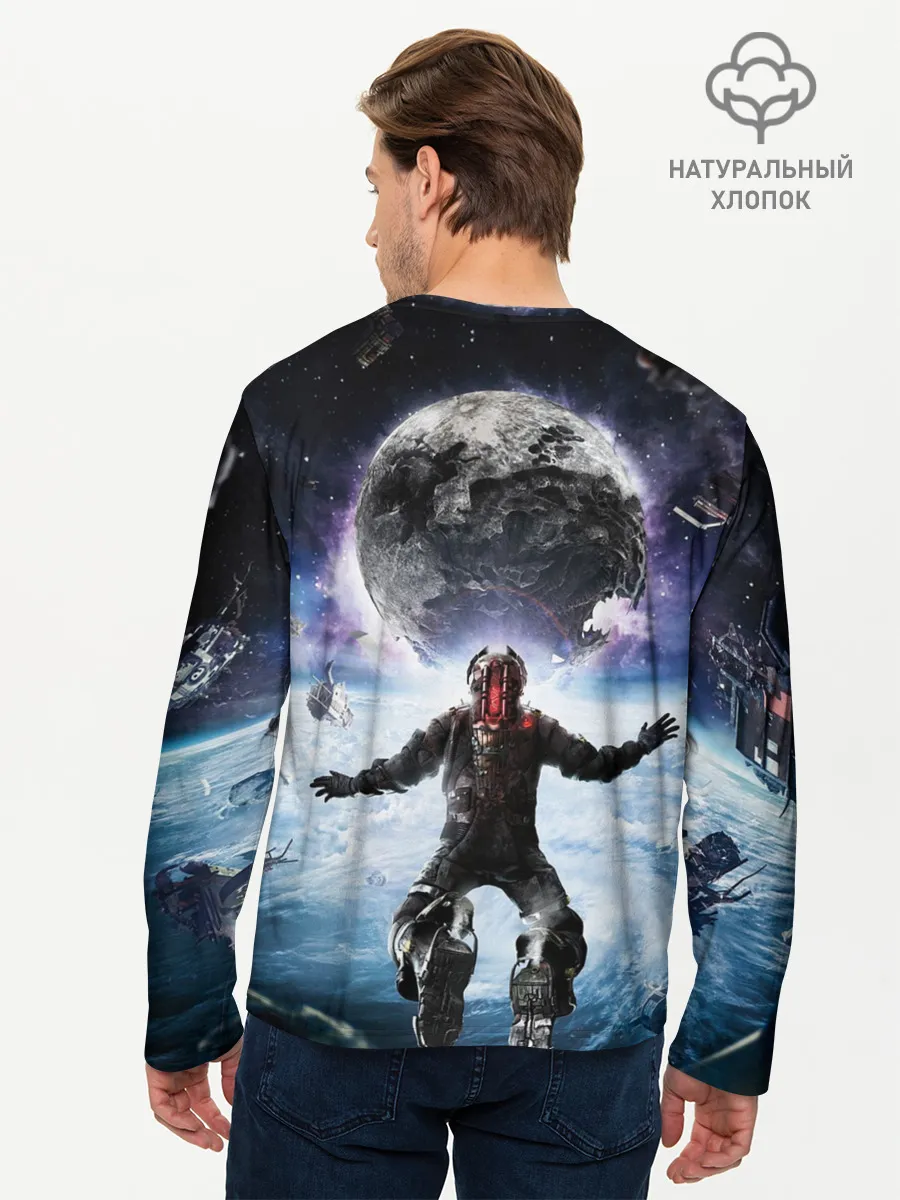 Мужской лонгслив базовый / Айзек в мертвом космосе