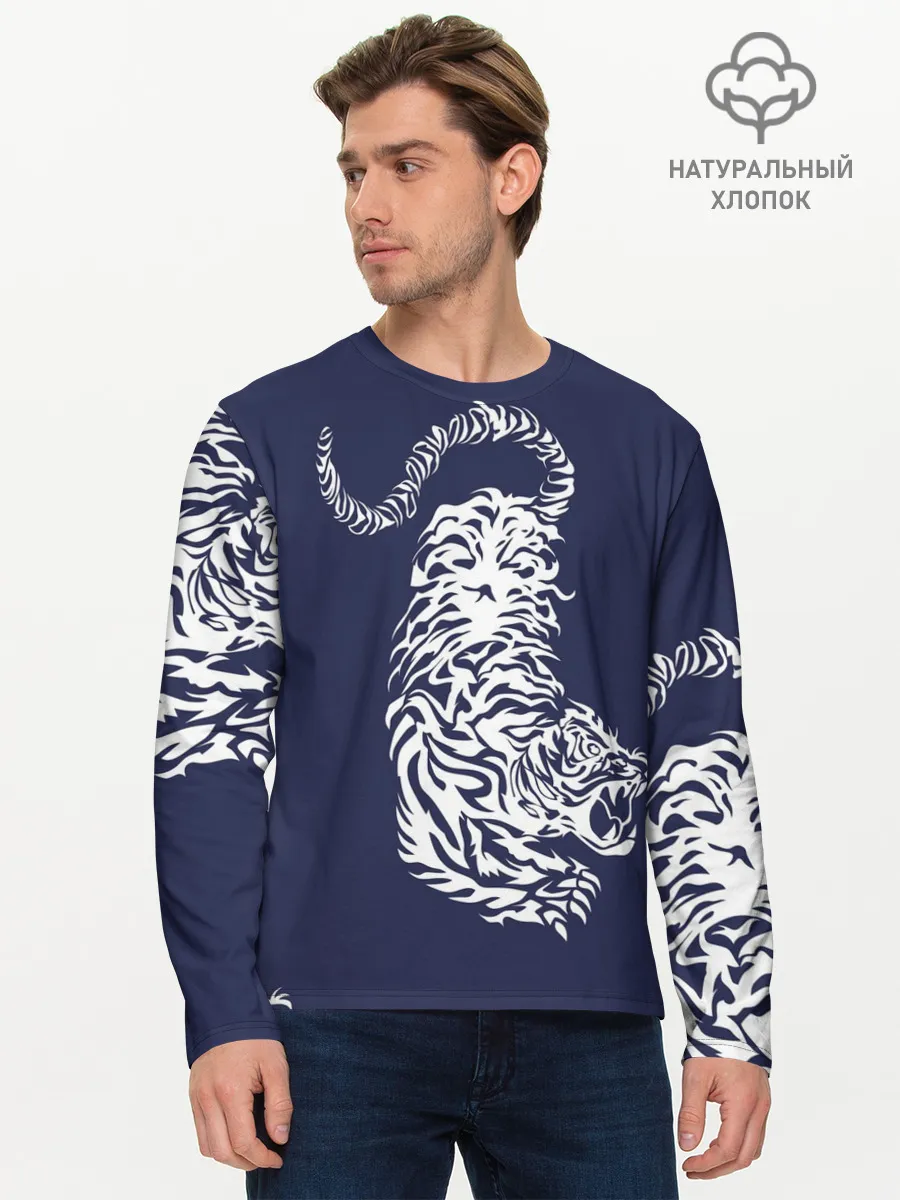 Мужской лонгслив базовый / ХАНЕМИЯ КАЗУТОРА | HANEMIYA