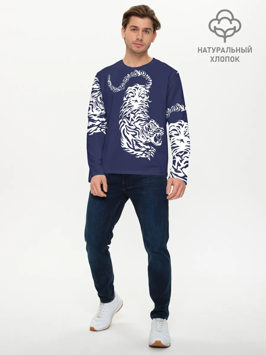 Мужской лонгслив базовый / ХАНЕМИЯ КАЗУТОРА | HANEMIYA