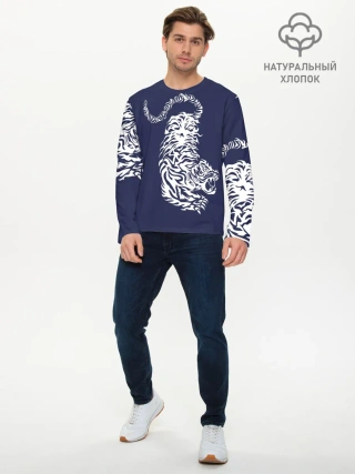 Мужской лонгслив базовый / ХАНЕМИЯ КАЗУТОРА | HANEMIYA