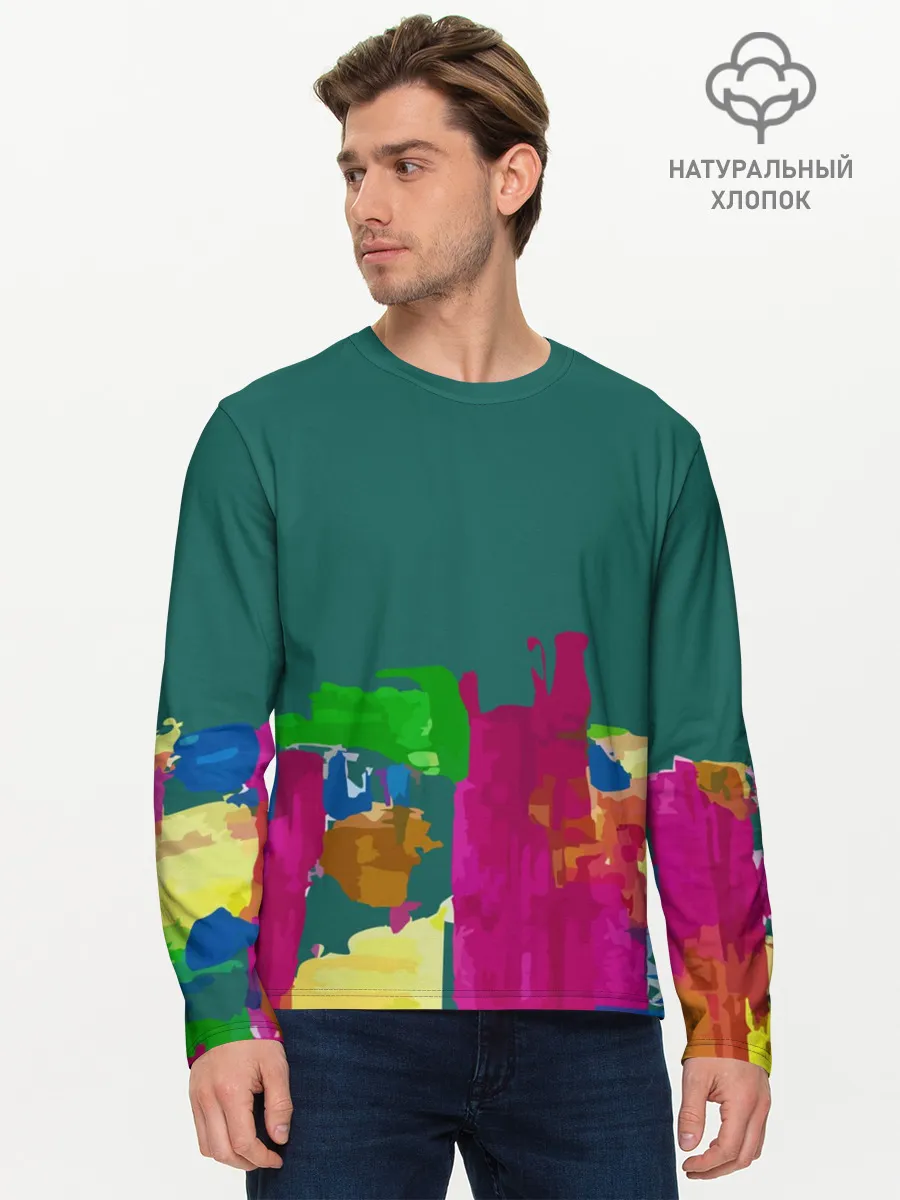 Мужской лонгслив базовый / Emerald Music