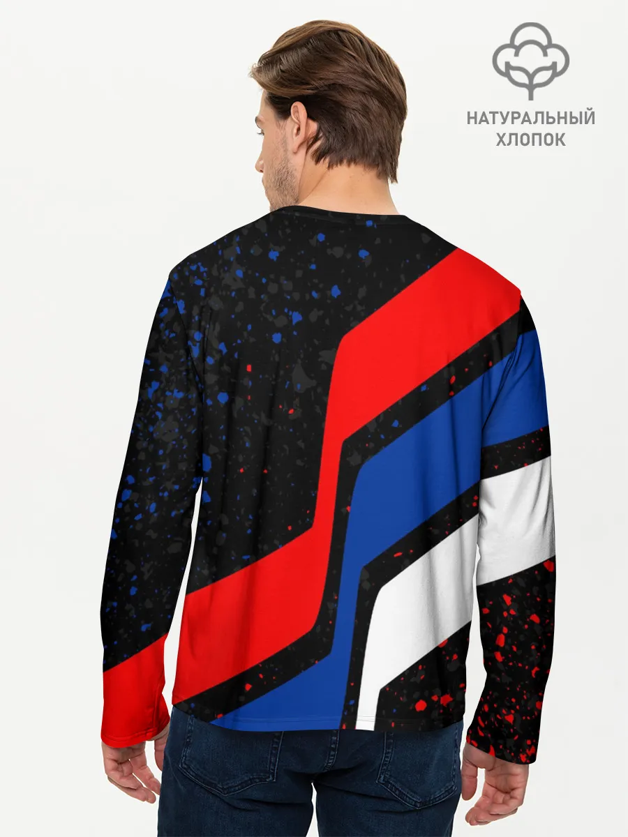 Мужской лонгслив базовый / SUZUKI / СУЗУКИ / RACING