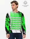 Мужской лонгслив базовый / KAWASAKI / КАВАСАКИ / SPORT