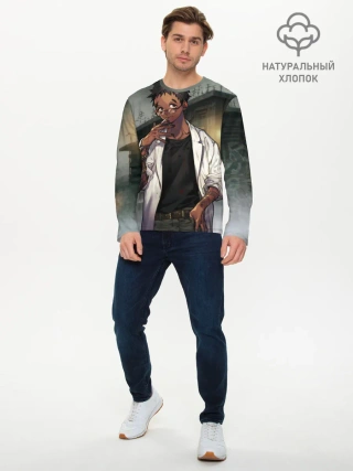 Мужской лонгслив базовый / Kasukabe