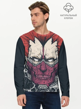 Мужской лонгслив базовый / En