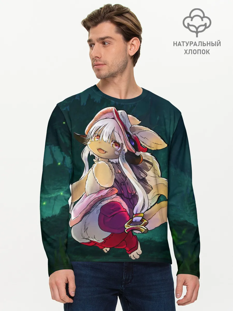 Мужской лонгслив базовый / Nanachi