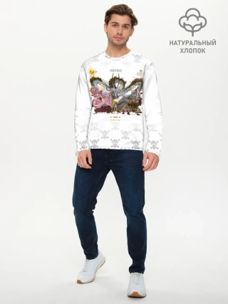 Мужской лонгслив базовый / Монстры пираты One Piece