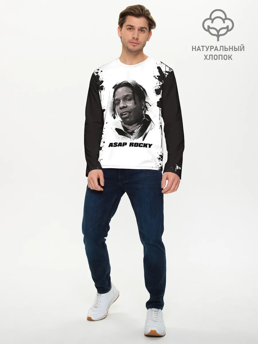 Мужской лонгслив базовый / АСАП | ASAP ROCKY