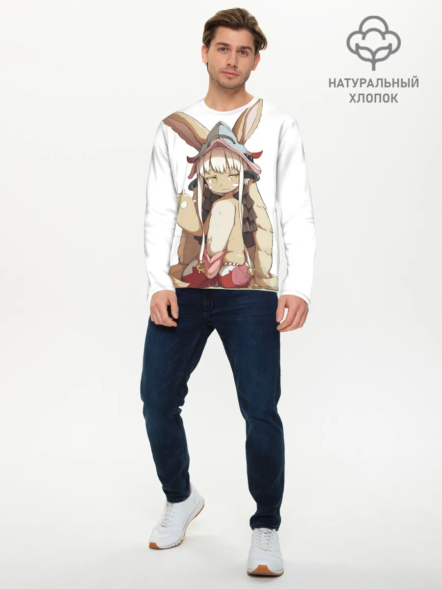 Мужской лонгслив базовый / Nanachi