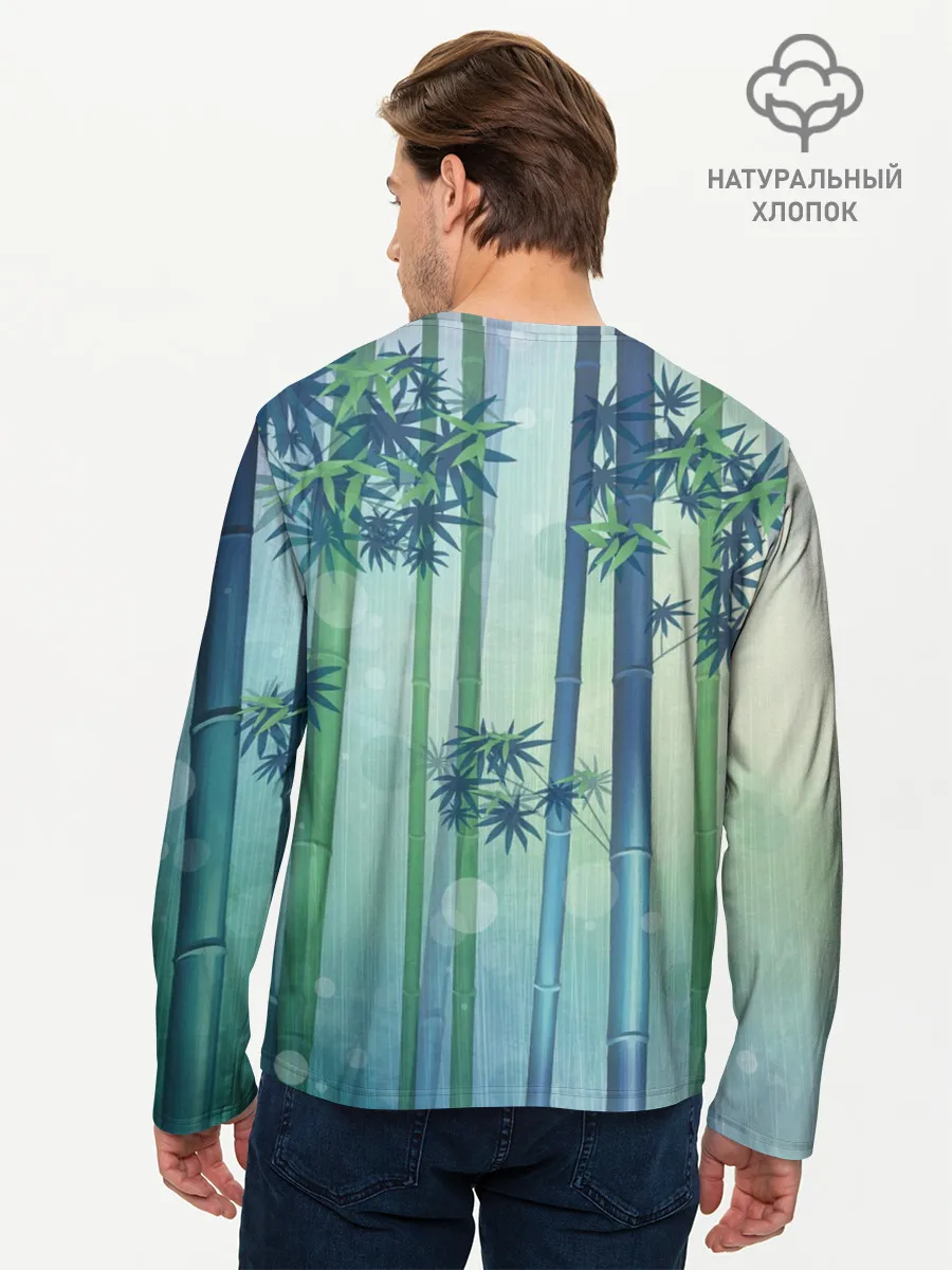 Мужской лонгслив базовый / Слепой самурай Затойчи