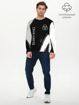 Мужской лонгслив базовый / Elden Ring - Brush