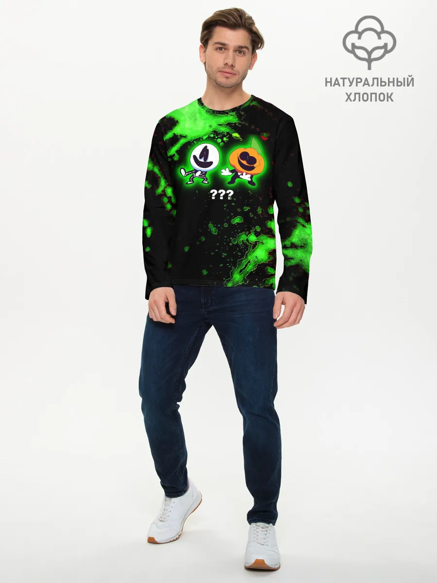 Мужской лонгслив базовый / Skid and Pump