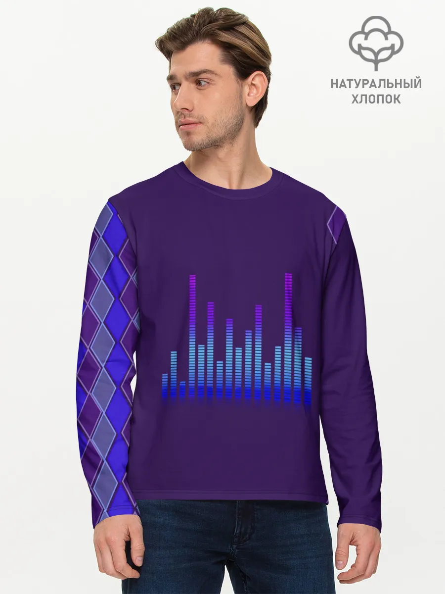 Мужской лонгслив базовый / Эквалайзер