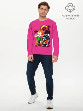 Мужской лонгслив базовый / Friday Night Funkin персы