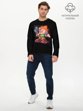 Мужской лонгслив базовый / Friday Night Funkin Pico