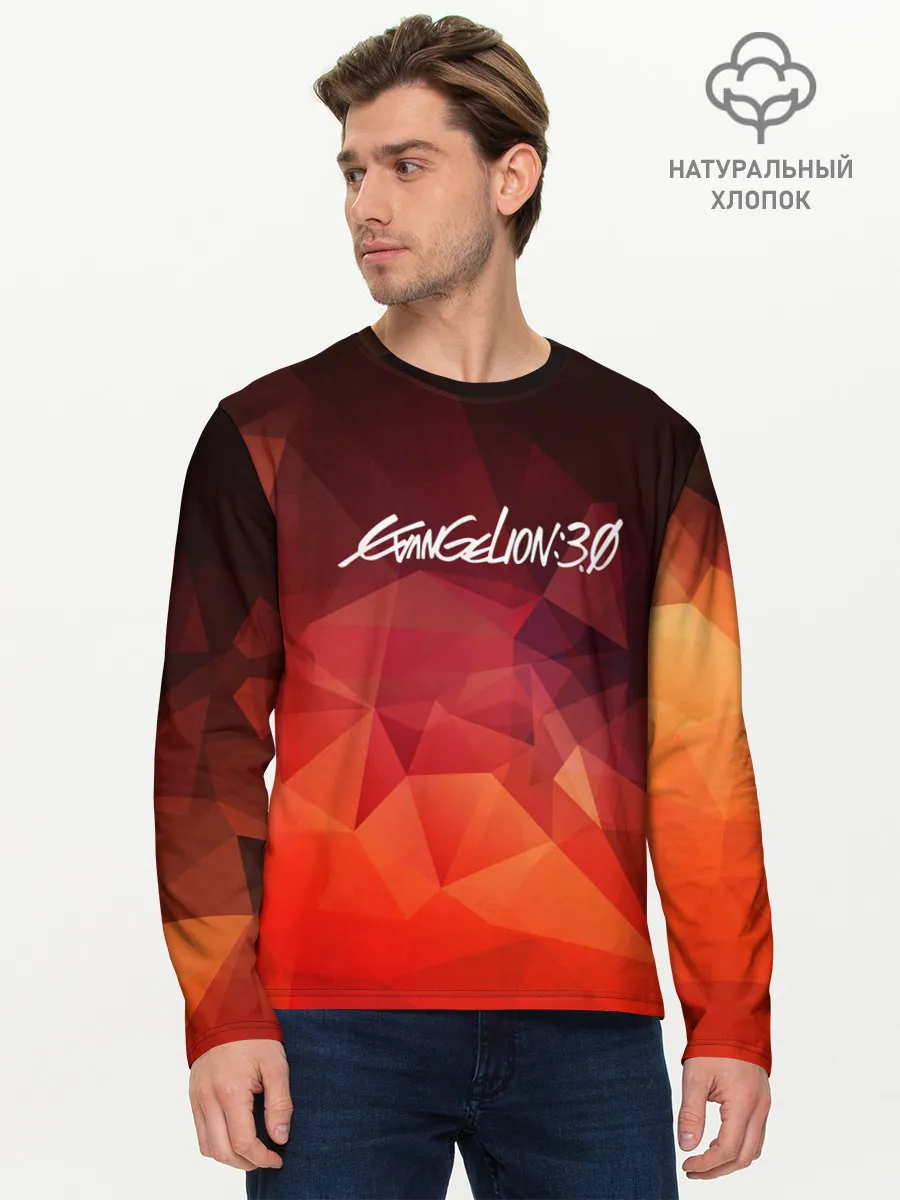 Мужской лонгслив базовый / Evangelion 3.0 | Евангелион 3.0