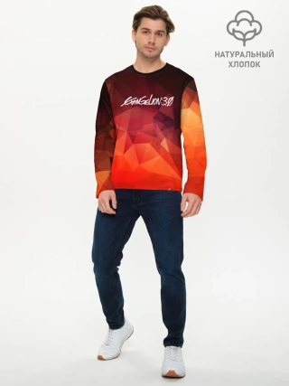 Мужской лонгслив базовый / Evangelion 3.0 | Евангелион 3.0